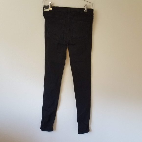 Abercrombie & Fitch Womens 8R Black The A&F Super Skinny Jeans NWT - Picture 7 of 10